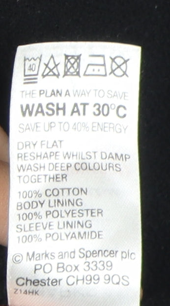 Marks and Spencer Men's Grey XL Stand-Up Collar Jacket