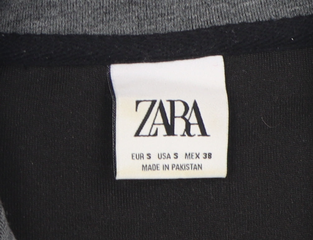 Zara Men's Grey Jacket S, Lightweight Casual Windbreaker