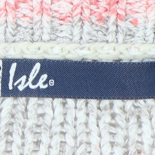 Isle Women's Multicoloured Striped Pullover Jumper S