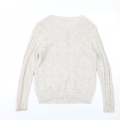 Isle Essentials Women's Beige Cardigan Size S