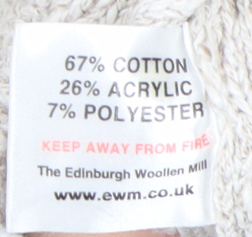 Isle Essentials Women's Beige Cardigan Size S