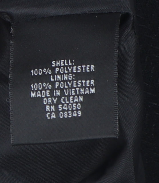 Kasper Women's Black Two-Button Blazer Size 12