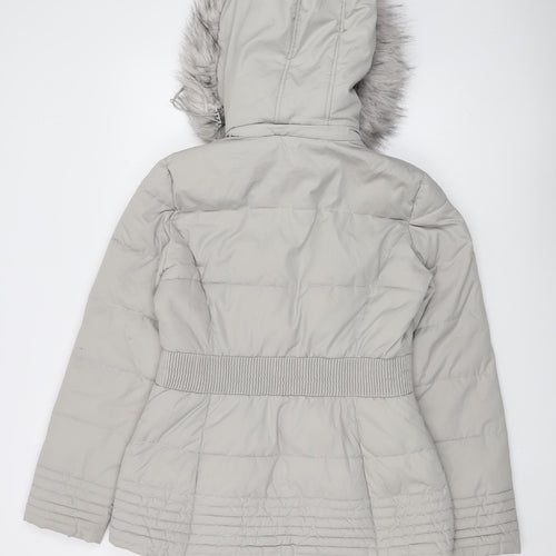 Laundry by Design Women's Grey Puffer Jacket M