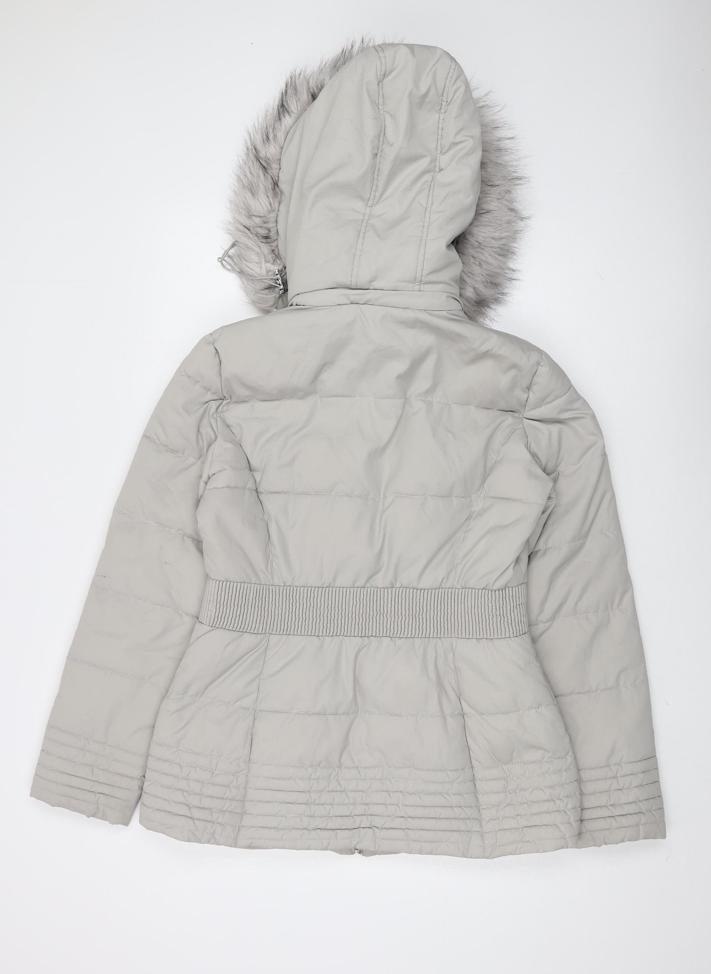 Laundry by Design Women's Grey Puffer Jacket M