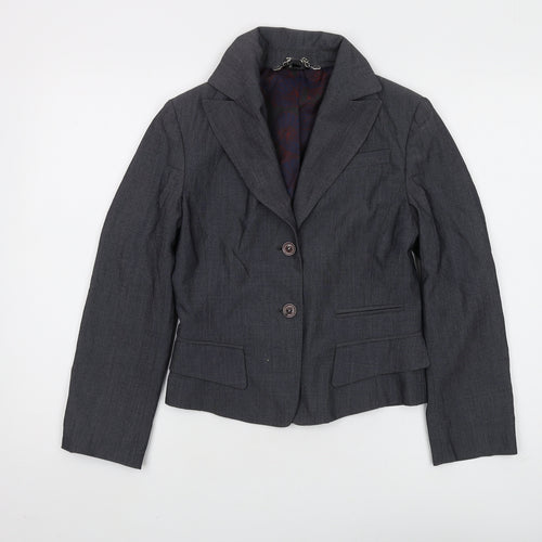 Fullcircle Grey Women's Suit Jacket - Size 10