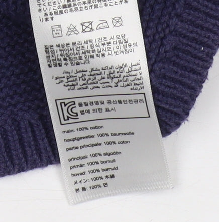 Joules Unisex Baby Blue Cardigan 18-24M Cotton Knit Hooded
