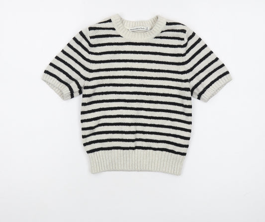 Abercrombie & Fitch Women's XS Striped Pullover Jumper