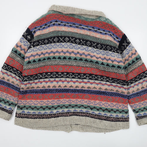 Pachamama Women's Multicoloured Wool Cardigan L