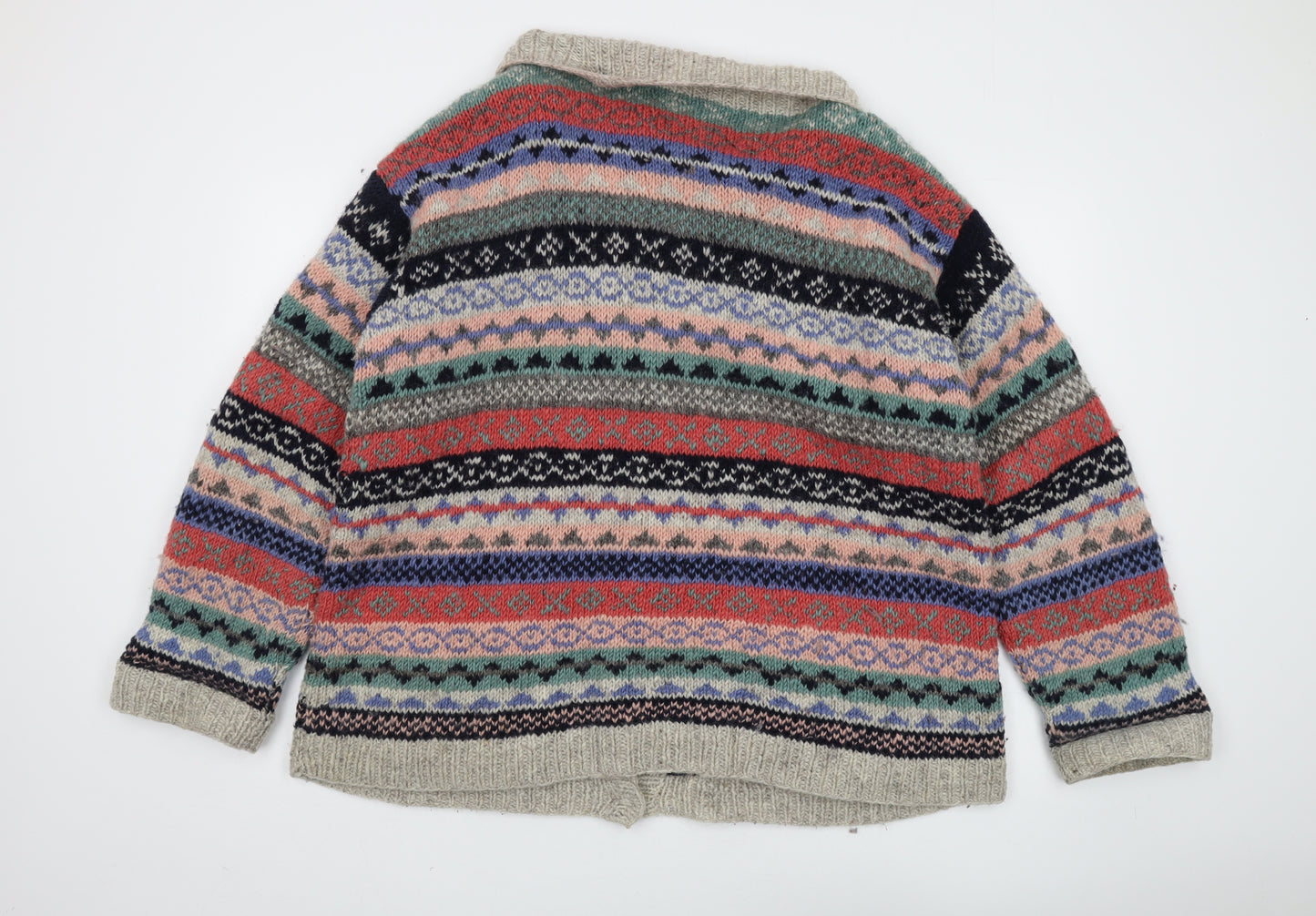 Pachamama Women's Multicoloured Wool Cardigan L