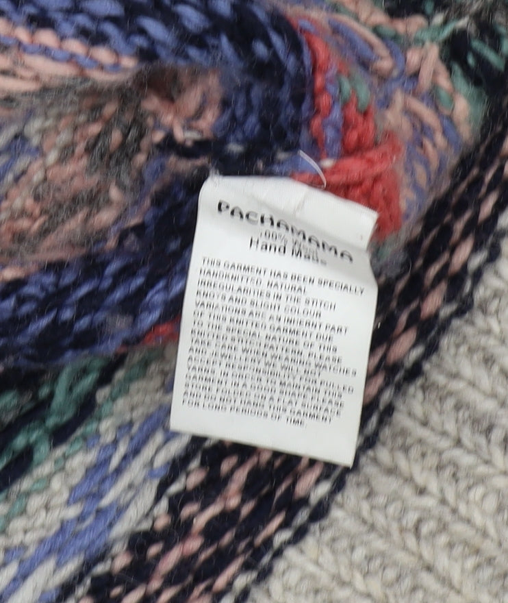 Pachamama Women's Multicoloured Wool Cardigan L