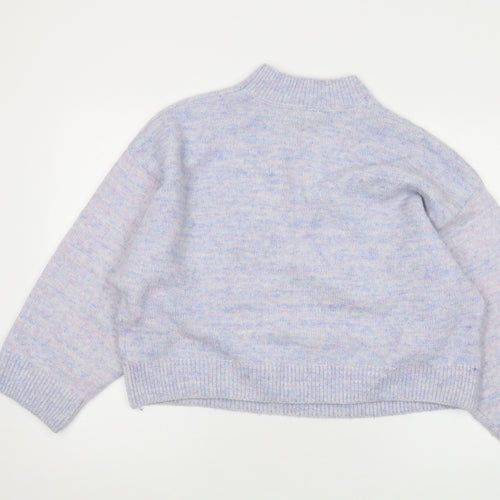 & Other Stories Women's Multicoloured Mock Neck Jumper M