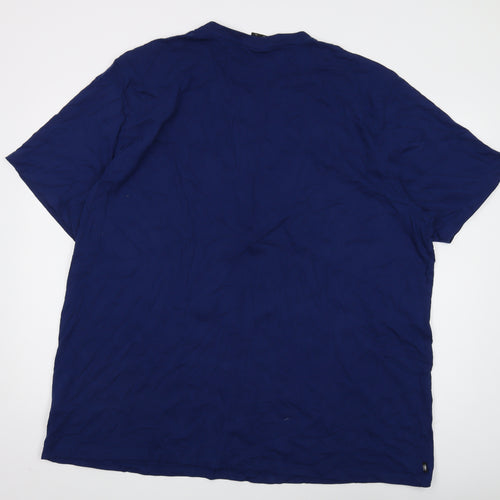 Umbro Men's Blue 4XL Crew Neck Short Sleeve T-Shirt