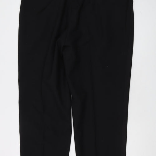 Burton Menswear Black Dress Trousers - Size L