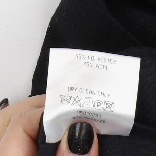 Burton Menswear Black Dress Trousers - Size L