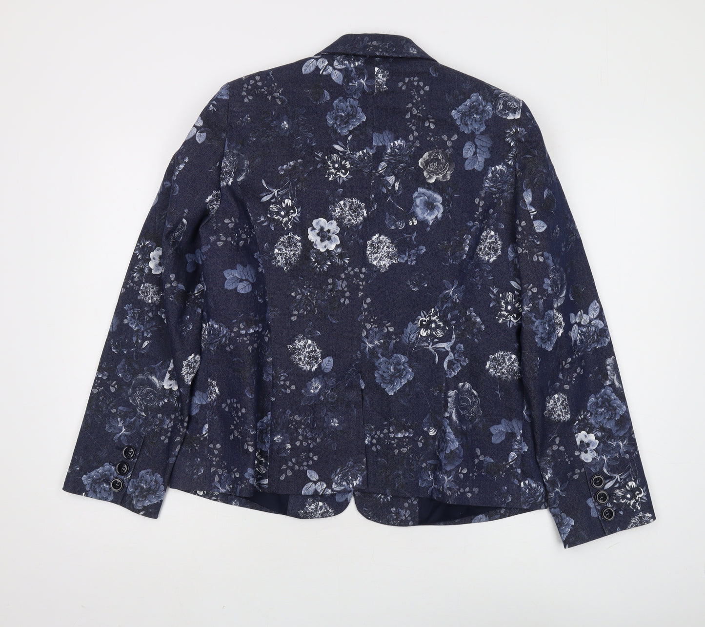 CC Women's Multicoloured Floral Blazer Size 14