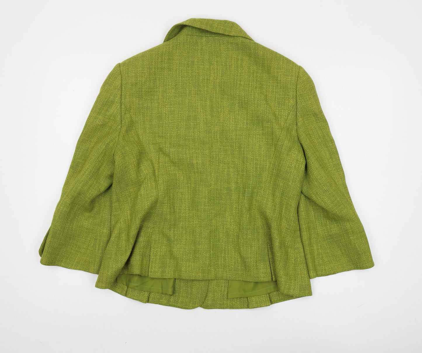 Precis Petite Women's Green Blazer Size 16 Classic Style