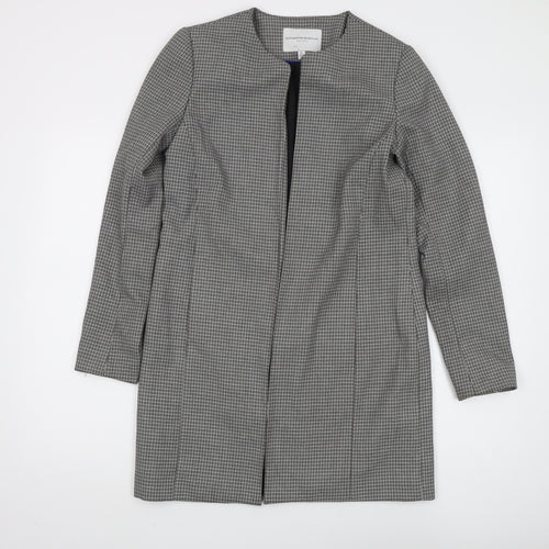 Katherine Barclay Black Women's Mid-Length Coat Size 8