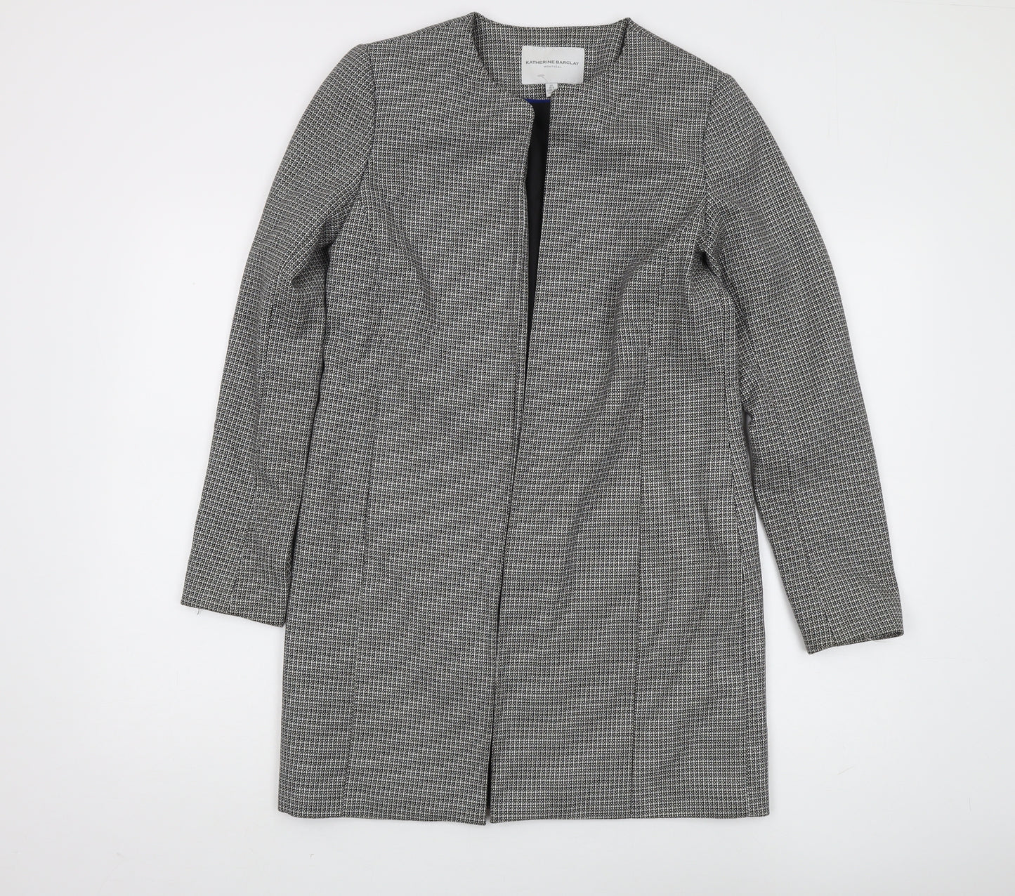 Katherine Barclay Black Women's Mid-Length Coat Size 8