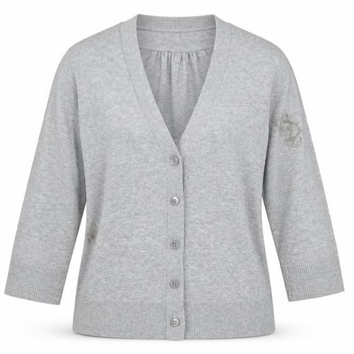 Gap Women's Grey Cardigan XS Cotton Casual Knit