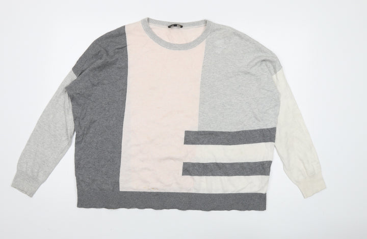 Phase Eight Women's Multicoloured Knit Pullover Jumper
