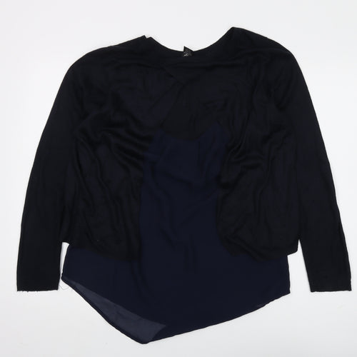 89th & Madison Women's Black Cardigan M