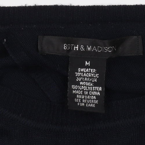 89th & Madison Women's Black Cardigan M