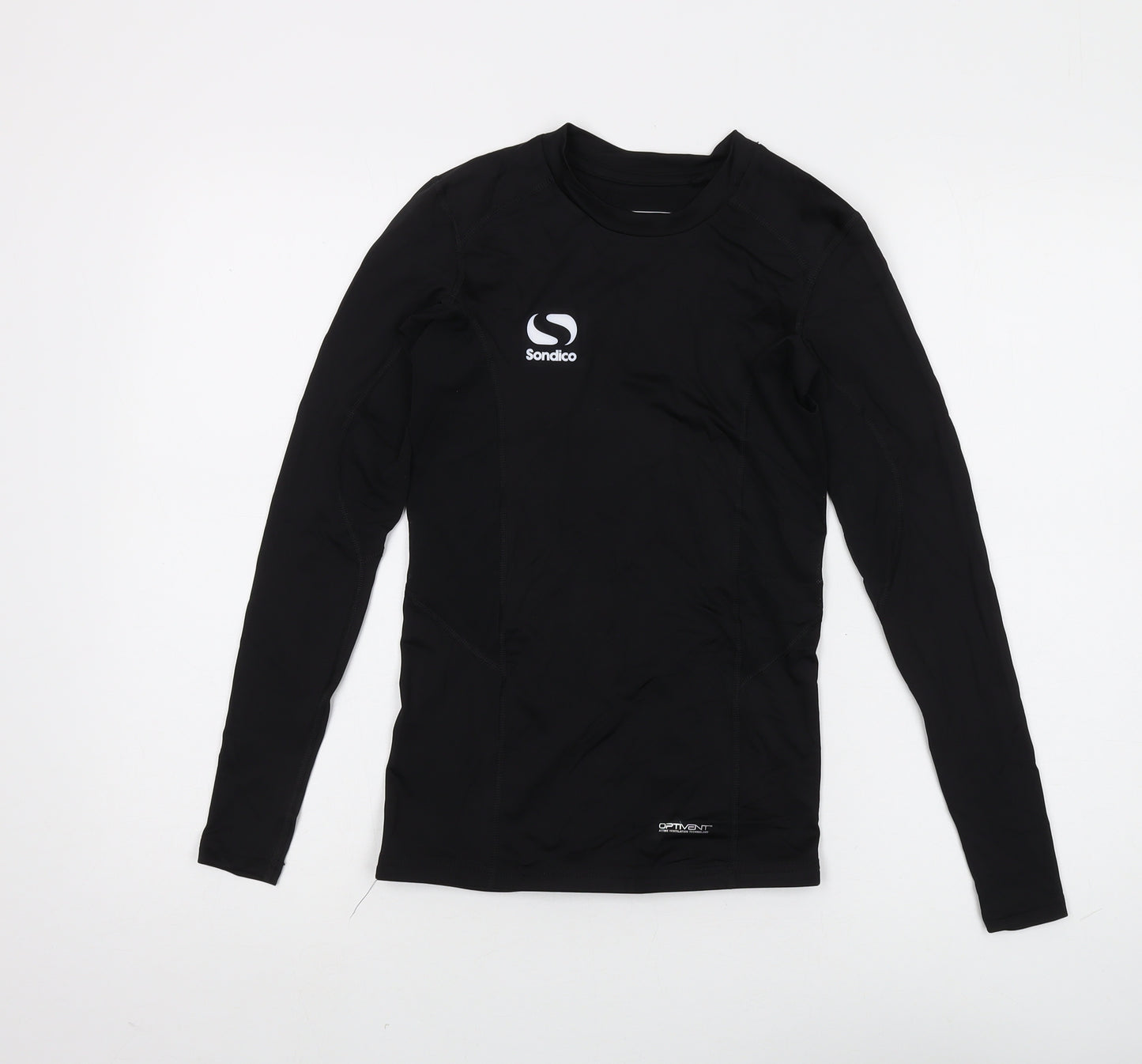 Sondico Boys Black Long Sleeve Pullover Athletic T-Shirt