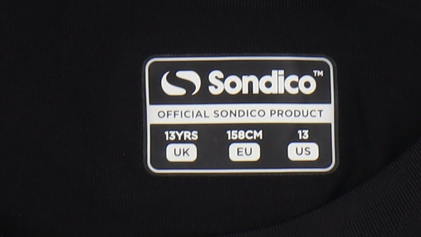 Sondico Boys Black Long Sleeve Pullover Athletic T-Shirt