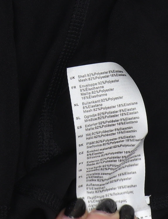 Sondico Boys Black Long Sleeve Pullover Athletic T-Shirt