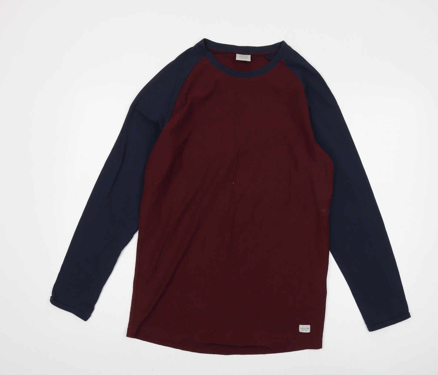 Jack & Jones Men's Multicoloured Crew Neck T-Shirt M