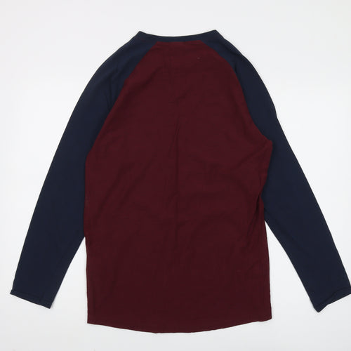 Jack & Jones Men's Multicoloured Crew Neck T-Shirt M