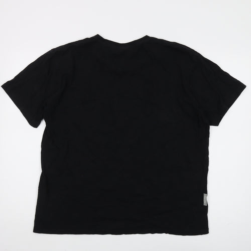 Peter Storm Men's Black Large Cotton T-Shirt