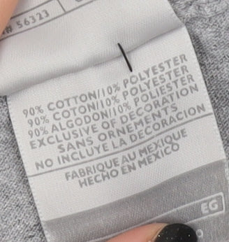 Nike Men's Grey XL Logo Graphic T-Shirt