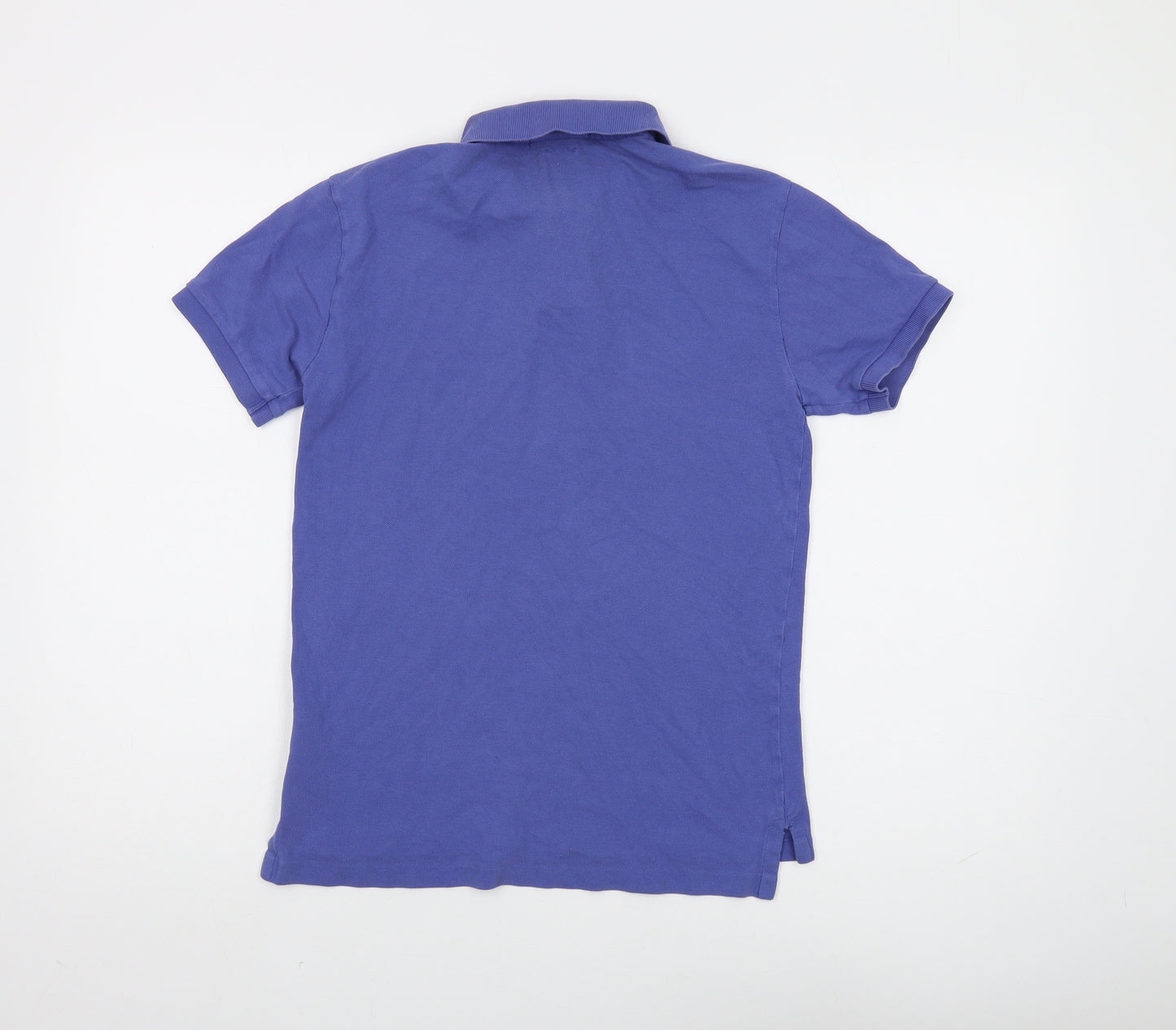 Polo Ralph Lauren Unisex Blue Slim Polo Shirt S