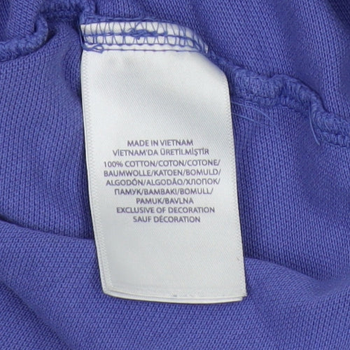 Polo Ralph Lauren Unisex Blue Slim Polo Shirt S