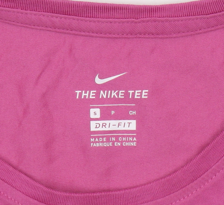 Nike Women's Pink Tank Top S Athletic Fit