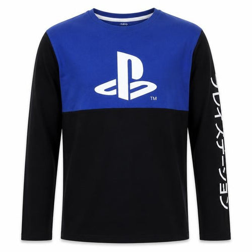 Marks and Spencer Boys PlayStation Graphic Tee, Black/Blue, 16 Years