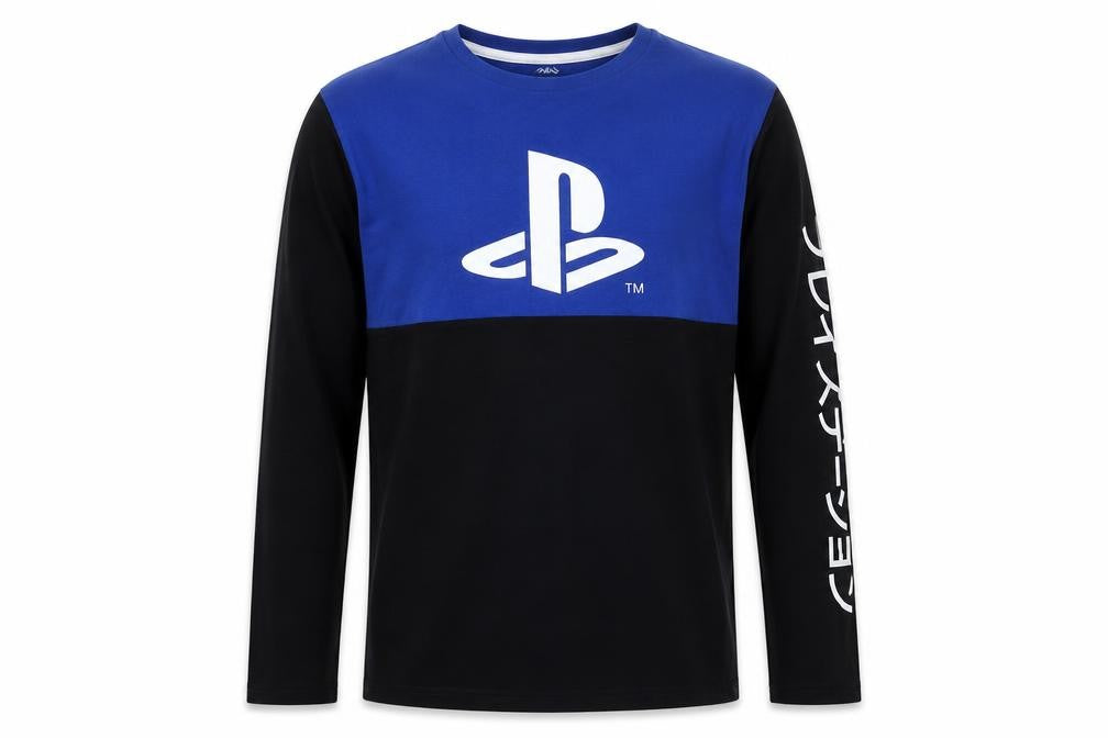 Marks and Spencer Boys PlayStation Graphic Tee, Black/Blue, 16 Years