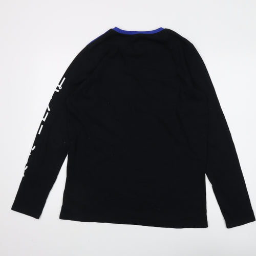 Marks and Spencer Boys PlayStation Graphic Tee, Black/Blue, 16 Years