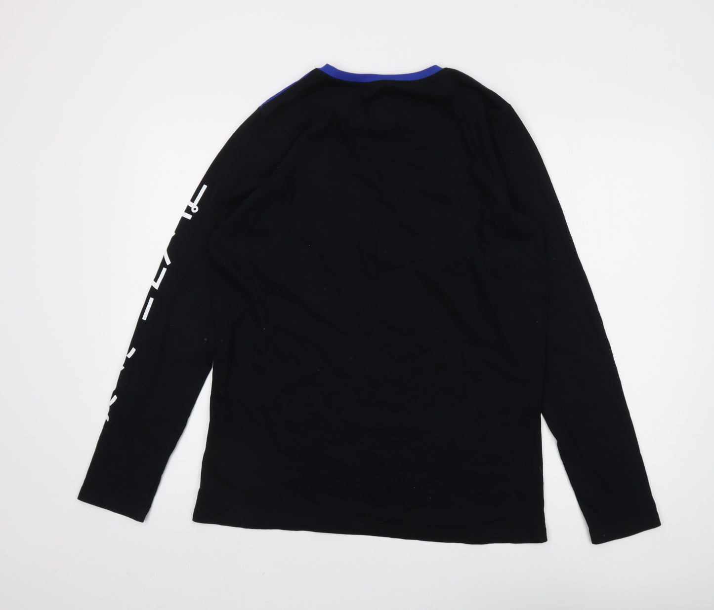 Marks and Spencer Boys PlayStation Graphic Tee, Black/Blue, 16 Years