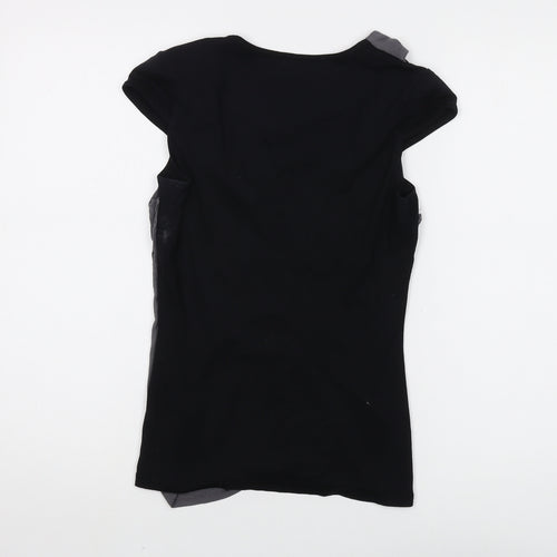 Karen Millen Women's Black T-Shirt Size 8