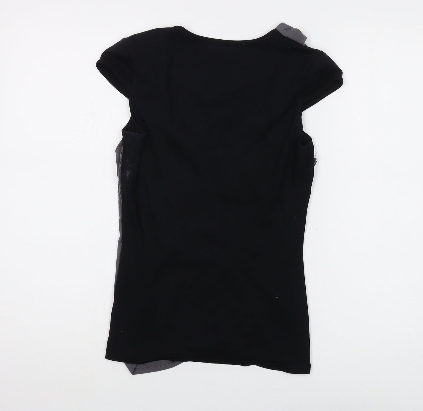 Karen Millen Women's Black T-Shirt Size 8