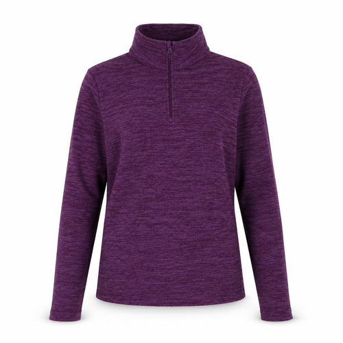 Mountain Warehouse Women's Purple Zip Sweatshirt Size 8