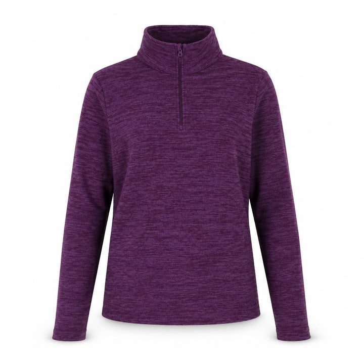Mountain Warehouse Women's Purple Zip Sweatshirt Size 8