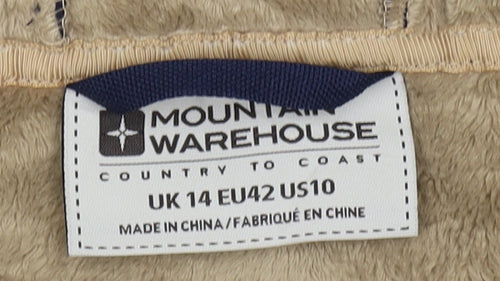 Mountain Warehouse Women’s Blue Full Zip Hoodie, Size 14