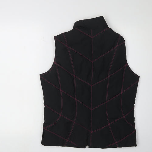 Marks and Spencer Women's Black Puffer Waistcoat S