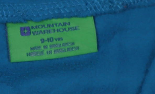 Mountain Warehouse Boys Blue Pullover Hoodie 9-10 Years