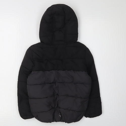 Regatta Boys Black Puffer Jacket, 6 Years, Hooded & Lined