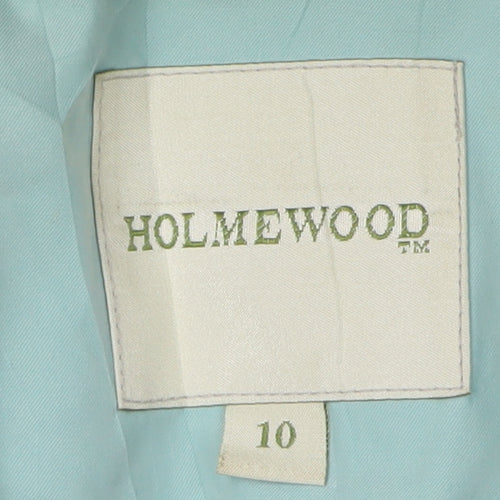 Holmewood Women's Blue Parka Jacket, Size 10, Hooded