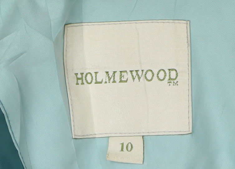 Holmewood Women's Blue Parka Jacket, Size 10, Hooded